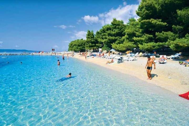 Chic Apartment Zoja Near Beach With Free Parking Μακάρσκα Εξωτερικό φωτογραφία